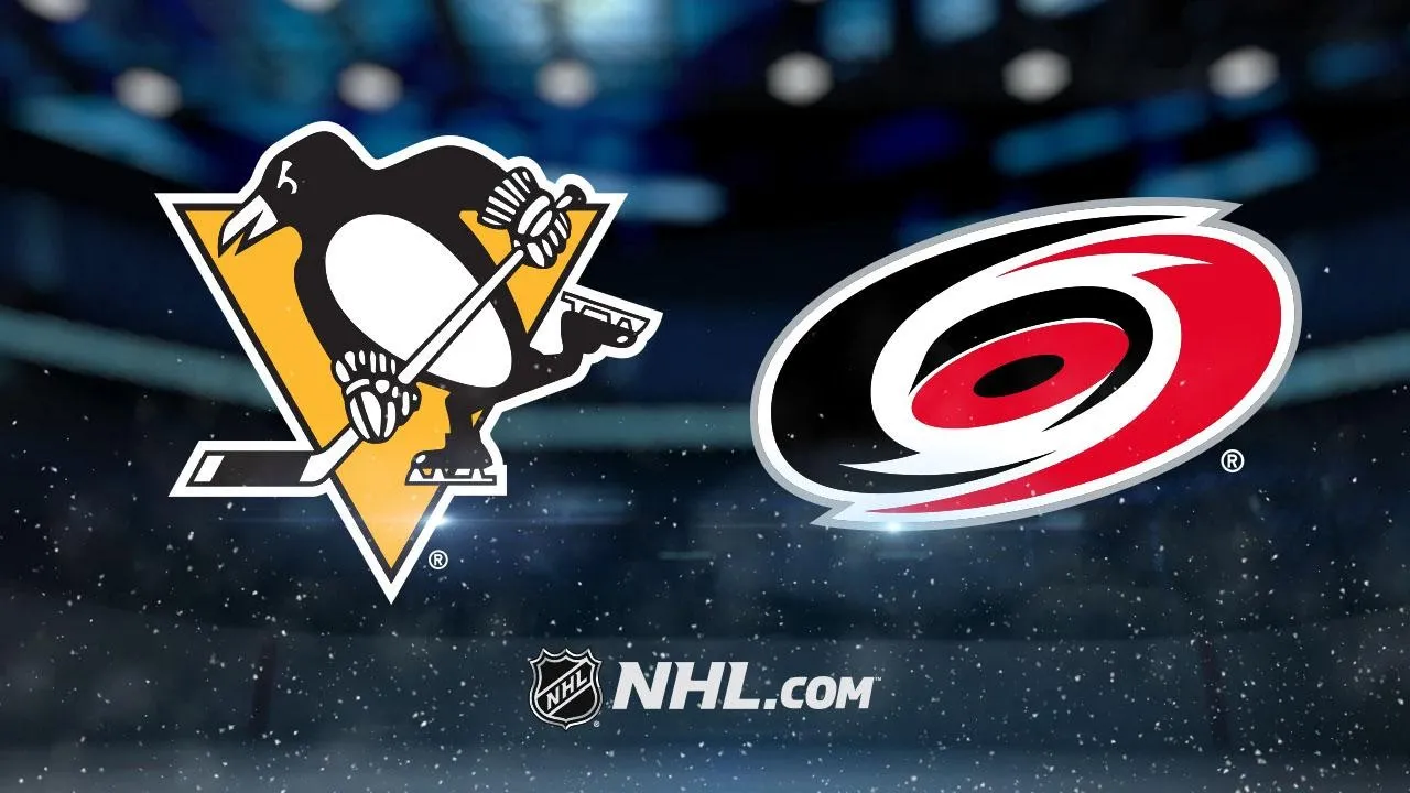 Penguins chase Hurricanes atop the Metropolitan division - Article Analysis sur NHL Insight