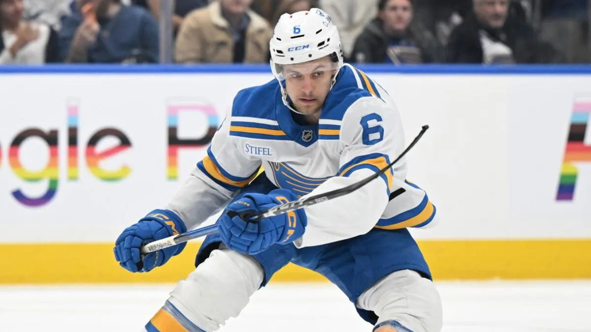 St. Louis Blues sign Philip Broberg to six-year $48 million extension - Article News sur NHL Insight