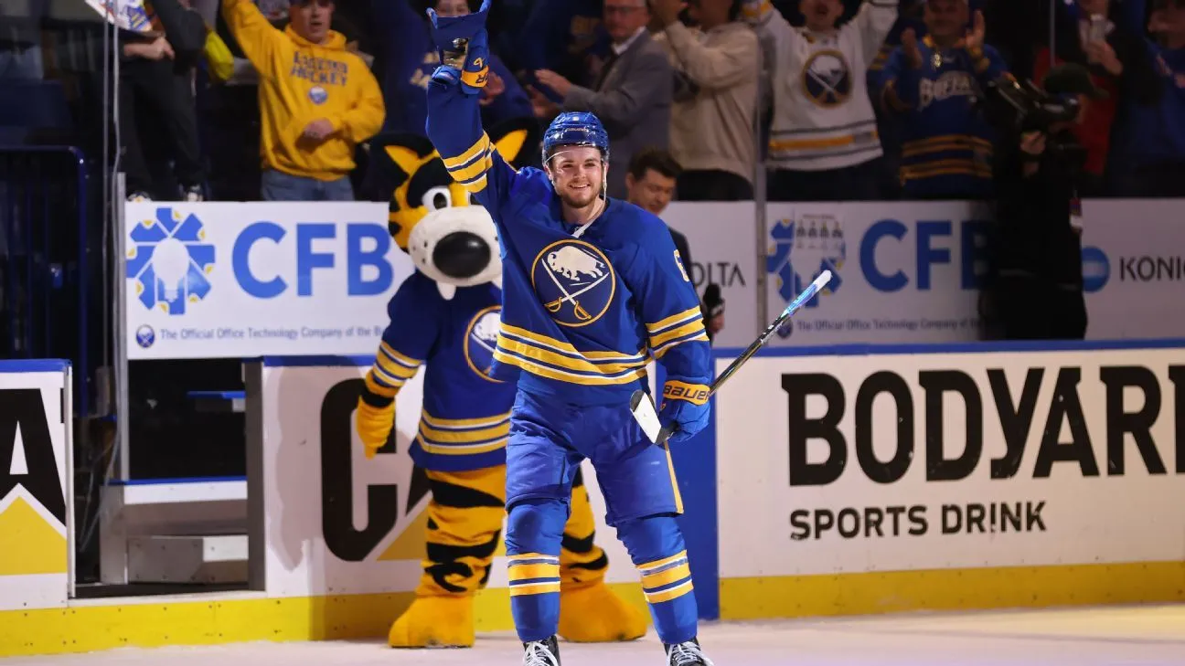 Zach Benson's tenacious play powers Buffalo in Eastern Conference semifinal opener - Article Analysis sur NHL Insight