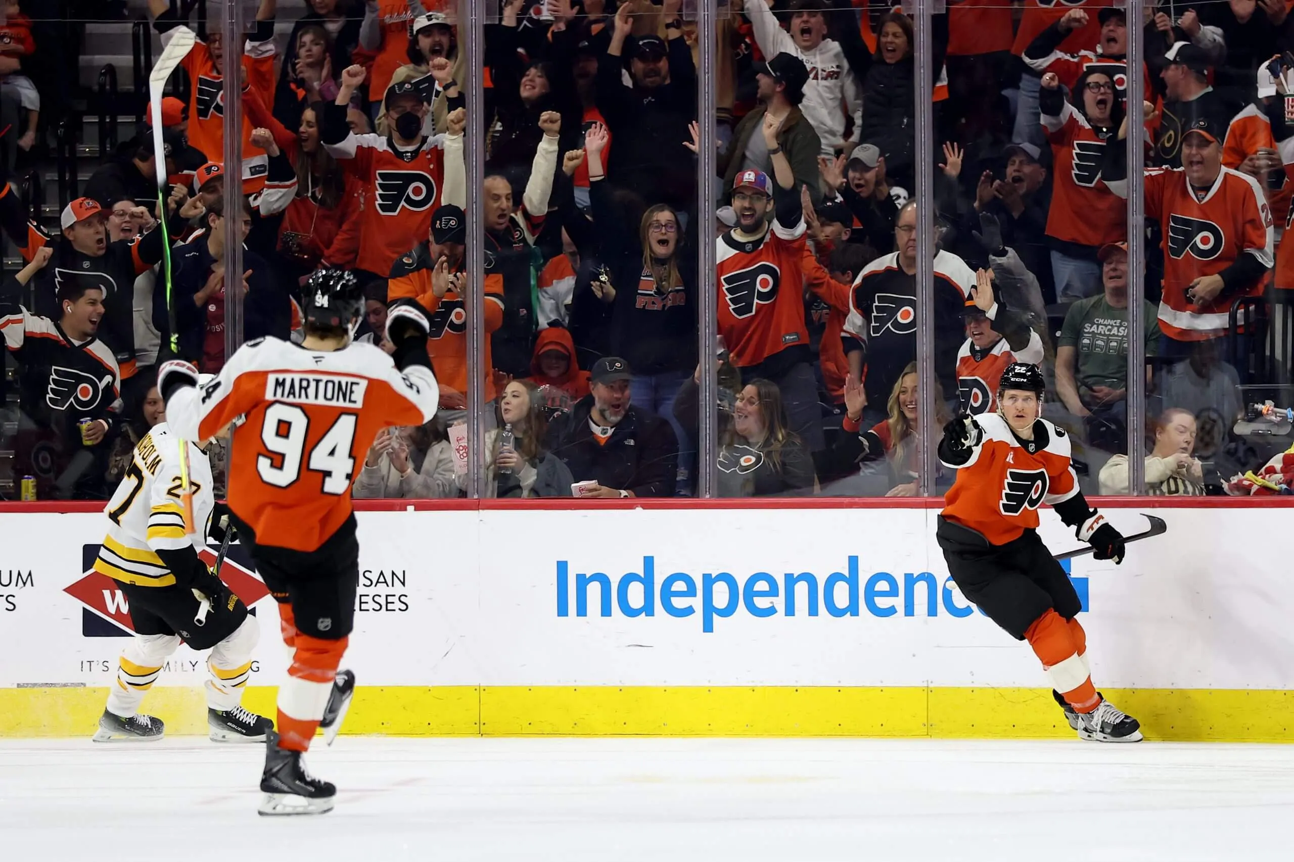 Porter Martone's overtime goal keeps Flyers playoff push alive - Article News sur NHL Insight