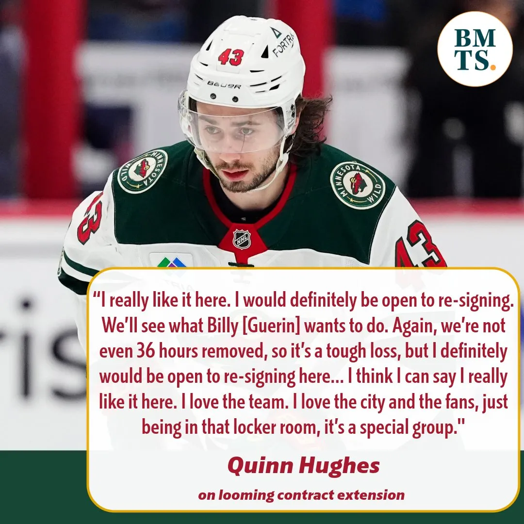 Leipold signals five-year extension for Hughes before 2027 free agency - Article Analysis sur NHL Insight