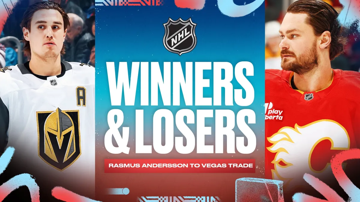 Golden Knights acquire Rasmus Andersson in pre-Olympics trade - Article News sur NHL Insight