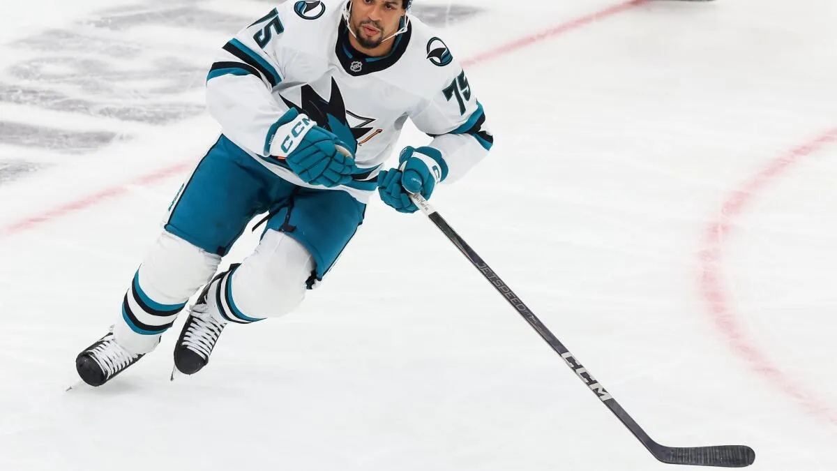 Ryan Reaves Sharks locker room culture leader making unexpected impact in San Jose - Article Analysis sur NHL Insight