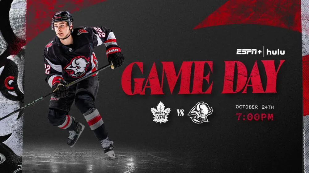 Buffalo Sabres vs Toronto Maple Leafs rematch — October 25, 2025 - Article News sur NHL Insight