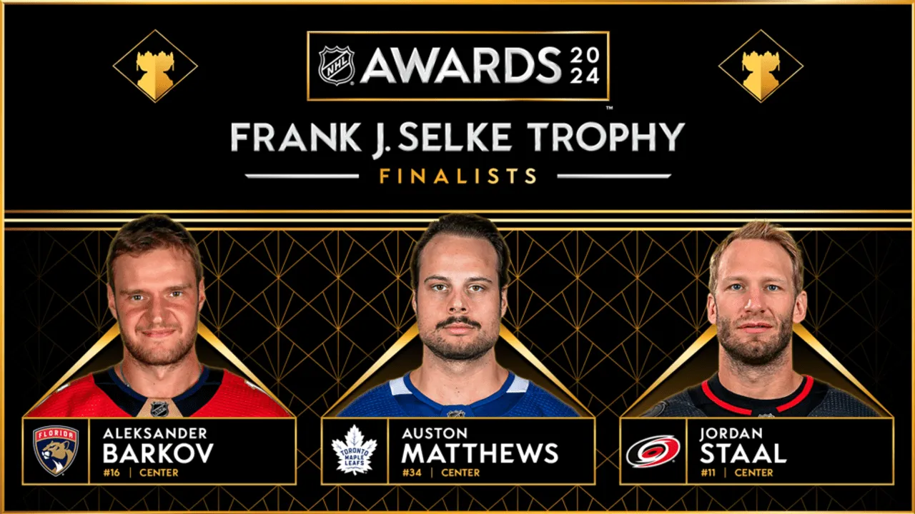 Ranking the 2026 NHL Selke Trophy Finalists - Article Analysis sur NHL Insight