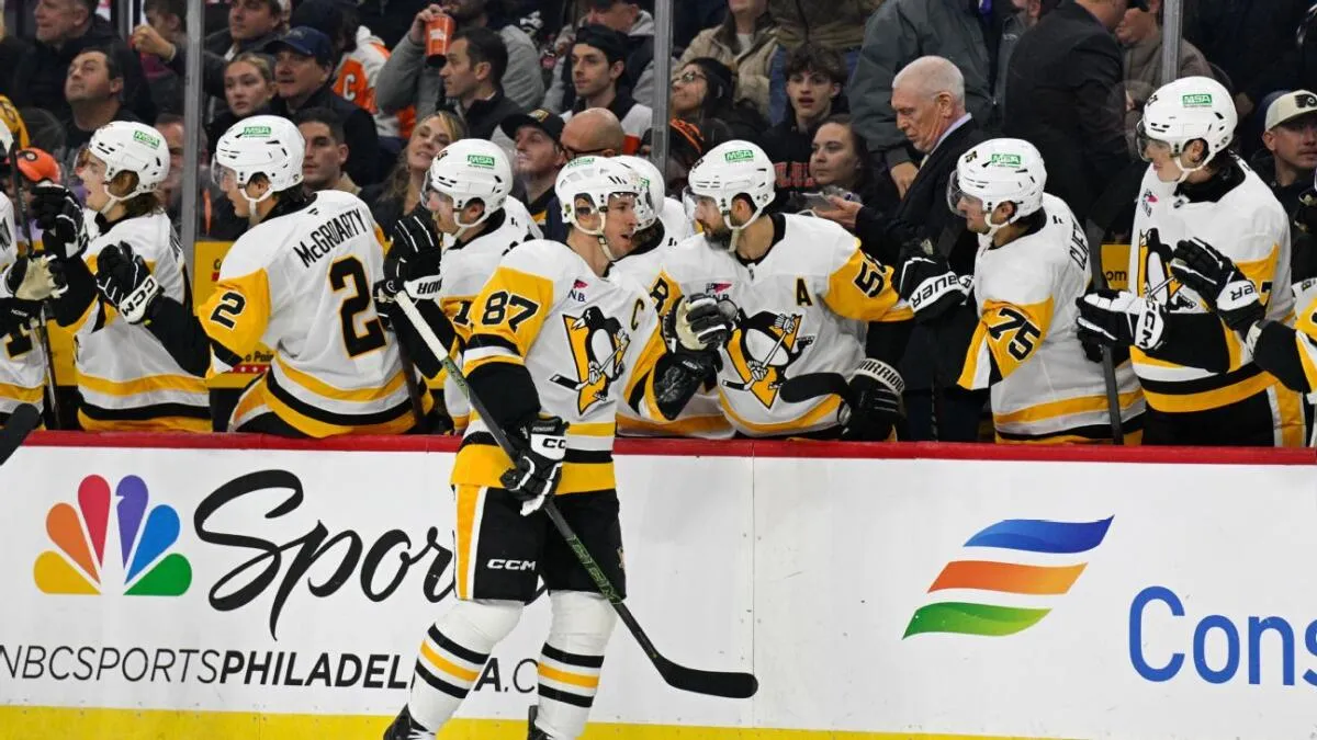 How Sidney Crosby closes in on Mario Lemieux all-time Penguins points record vs Flyers - Article News sur NHL Insight
