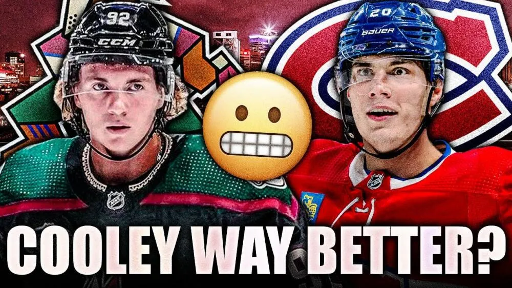 Juraj Slafkovsky vs Logan Cooley: No. 1 Pick Comparison three years later - Article Analysis sur NHL Insight