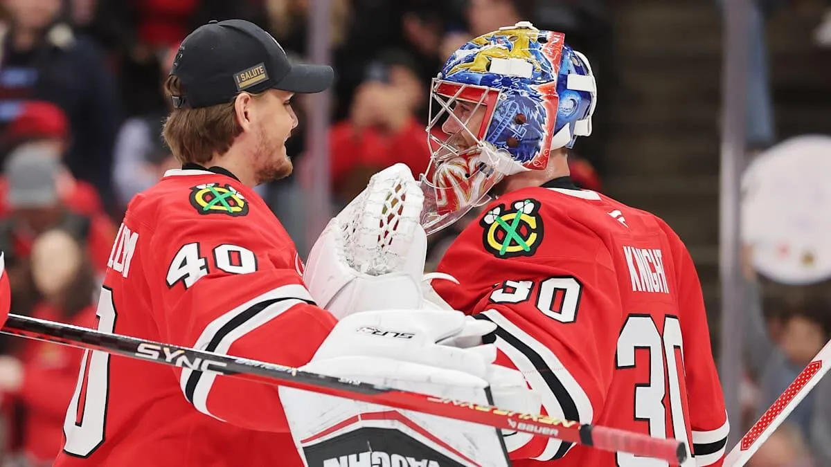 Chicago Blackhawks goaltending tandem builds foundation for rebuild - Article Analysis sur NHL Insight