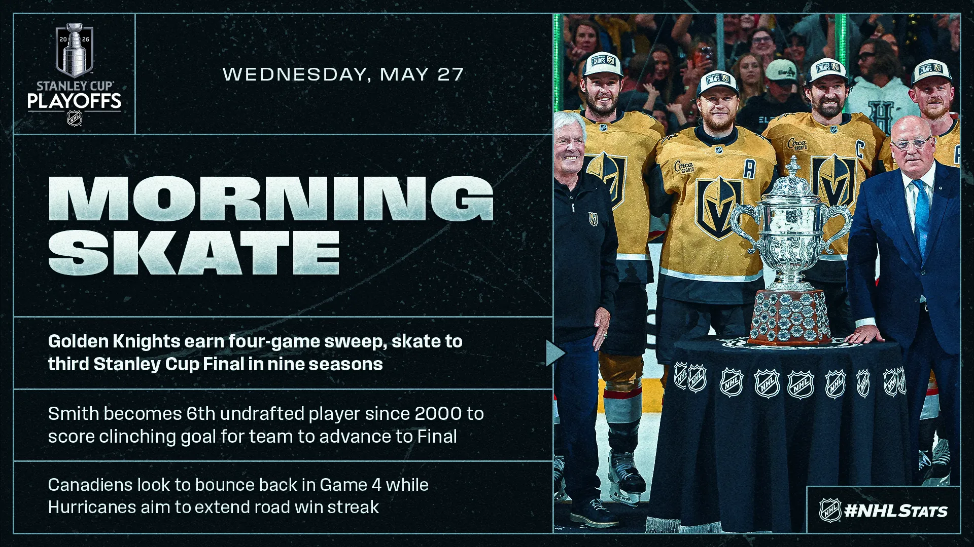 Carolina Holds Edge in 2026 Stanley Cup Odds Over Vegas - Article Analysis sur NHL Insight