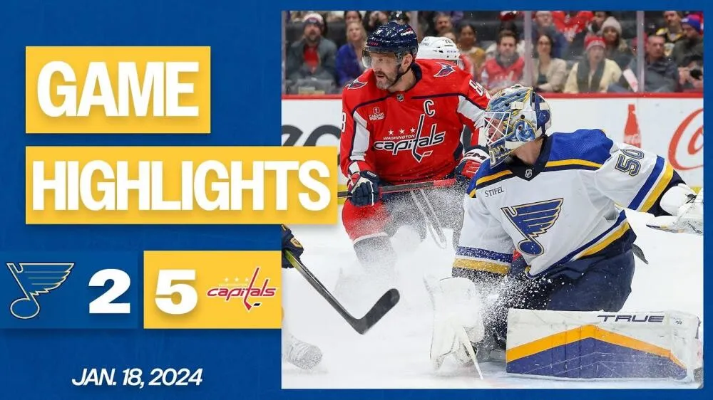 St. Louis Blues at Washington Capitals game preview 2025 - Article Analysis sur NHL Insight