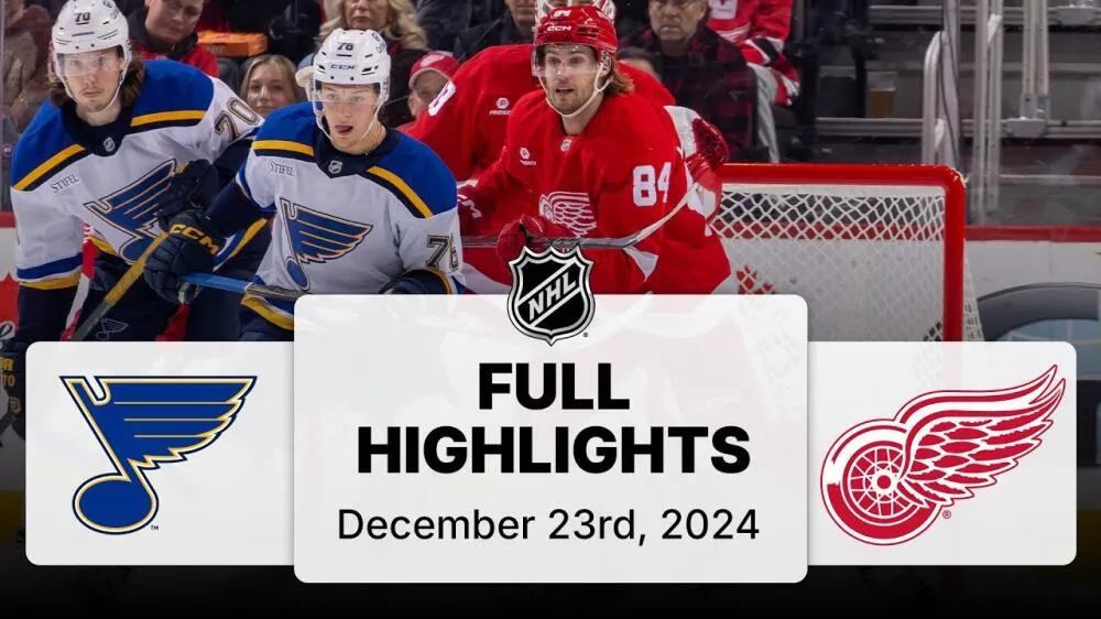 St. Louis Blues vs Detroit Red Wings projected lineup October 25, 2025 - Article Draft & Prospects sur NHL Insight