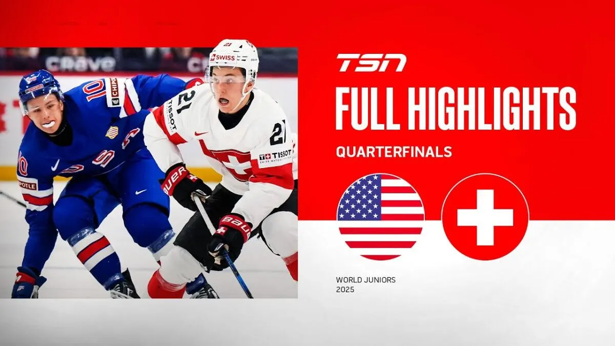 Switzerland and Latvia Reach IIHF World Junior Championship 2025 Quarterfinals - Article News sur NHL Insight