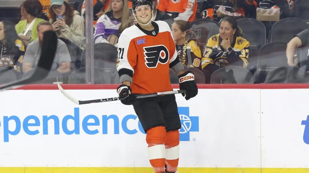 The Philadelphia Flyers Tyson Foerster First-Line Promotion Debate - Article Draft & Prospects sur NHL Insight