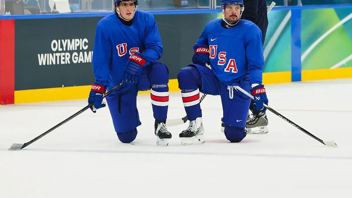Usa vs Latvia in the 2026 Olympics men's hockey opener - Article Analysis sur NHL Insight