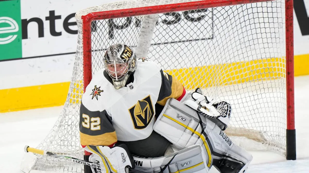 Vegas Golden Knights goalie Carter Hart out week to week with lower-body injury - Article News sur NHL Insight