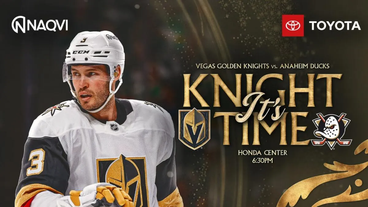 Projected lineup for Vegas Golden Knights vs Anaheim Ducks November 22 2025 - Article News sur NHL Insight