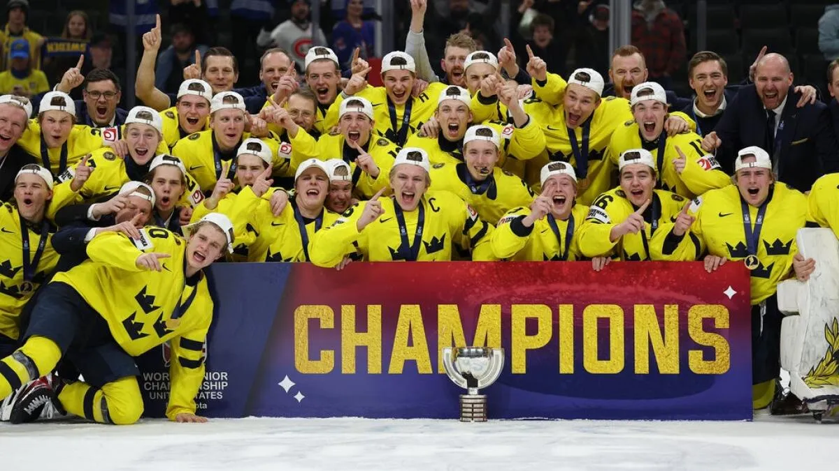 Sweden tops Czechia for third world junior championship - Article News sur NHL Insight